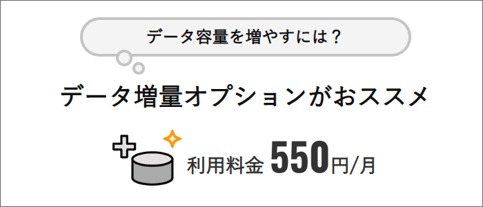 増量オプション